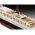 Maquette Model set : Queen Elizabeth II 1/1200 - Revell 65806