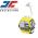 Télécabine oméga -JC- jaune pour téléphérique miniature échelle 1:32 - 8 places - JC-84002-5662