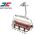 Télésiège oméga -JC- rouge et bleu pour téléphérique miniature - 6 places - JC- 86200-5673