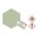 Tamiya 81776 - XF76 Gris vert mat : Peinture acrylique
