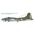 Maquette avion : B-17F Flying fortress 1/72 - Italeri 1487