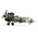 Maquette avion militaire : Messerschmitt Bf109G-5/G-6 1/24 - Airfix A17003