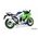 Maquette 1/9 Kawasaki Ninja ZX-10R pré-peinte - MENG MT007s