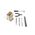Set d'outils de modélisation avec organisateur compact - Artesania Latina 27005N
