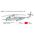 Maquette d'un chasseur militaire : HH-53C Super Jolly Green Giant 1/72 - Italeri 91035