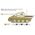 Maquette d'un tank militaire : HPZ. KPFW. V Pather AUSF. D 1/35 - Italeri 90290