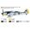 Maquette avion allemand : FW 190 A-8 F 1/72 - Italeri 1490