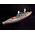 Maquette militaire : USS Arizona BB-39 Pearl Harborg 1/200 - Trumpeter 3701