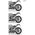 Maquette moto : BMW M 1000 RR 1/9 non peinte - Meng MT009