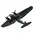 Maquette de bombardier allemand  : Heinkel He111 H-6 in 1:72 - Airfix A07007C