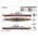 Maquette de navire de guerre : German Gneisenau Battleship au 1/350 - Trumpeter 05360 5360