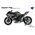 Maquette moto :  Kawasaki Ninja H2R 2018 Pré peinte au 1/9 - Meng MT-011S