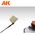 Accessoire de modélisme : 20 pinces crocodile en métal - Ak interactive 9127