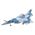 Maquette d'avion de chasse : Starter set : Mirage "2000 C-5" au 1:72 - Mistercraft SF-70