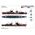 Maquette de navire de guerre :  Croiseur lourd US CA-35 USS Indianapolis 1944 - 1:350 - Trumpeter 05327