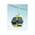 Télécabine oméga jaune pour téléphérique miniature échelle 1:32