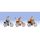 Figurines miniatures :  Cyclistes - Noch 15898