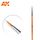 Pinceau, brosse ronde 2/0 synthétique - Ak Interactive AK602