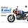 Maquette moto BMW R nineT - pré peinte - échelle 1:9 - Meng MT003T MT-003T 5930338