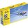 Coffret de modélisme d'un avion militaire : Starter kit MD 450 Ouragan 1/72 - Heller 56201