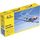 Maquette avion militaire : MD 450 Ouragan 1/72 - Heller 80201