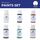 Ensemble de peintures maquette : Set de peinture Pen Duick - Artesania Latina 277PACK32