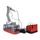 Téléphérique miniature manuel - Cabine rouge - 1/32 - JC-89093-5650