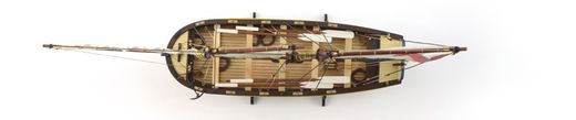 Maquette en bois voilier : Canot HMS Endeavour 1/50 - Artesania Latina 19005