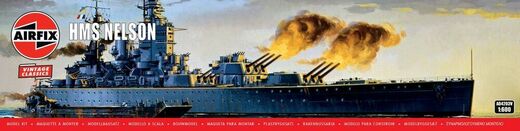 Maquette de cuirassé : HMS Nelson au 1/600 - Airfix A04203V