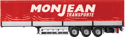 Accessoire maquette de camion : Semi-remorque Bâchée - 1:24 - Italeri 3885