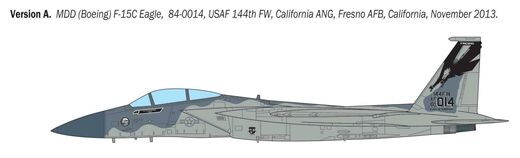 Maquette militaire US : F-15C Eagle 1/48 - Italeri 92763