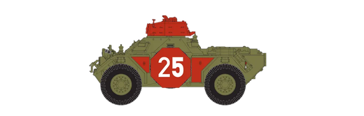 Maquette de véhicule militaire : Ferret Scout Car Mk 2 1/35 - Airfix 01379