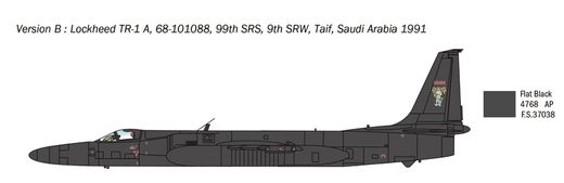 Maquette avion militaire : TR-1A/B - 1/48 - Italeri 02809