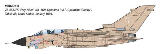 Maquette chasseur militaire : Tornado GR.1 Desert Storm 1/32 - Italeri 2521