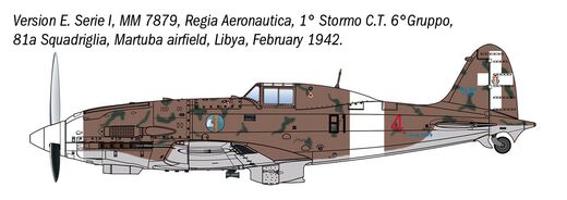 Maquette chasseur militaire : Macchi MC.202 1/32 - Italeri 2524