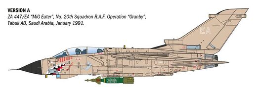 Maquette chasseur militaire : Tornado GR.1 Desert Storm 1/32 - Italeri 2521