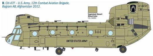 Us Army - CH-47D Chinook (HC-1) - Italeri 2779