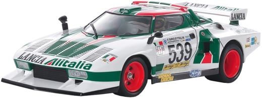 La maquette de la Lancia Stratos Turbo de Tamiya