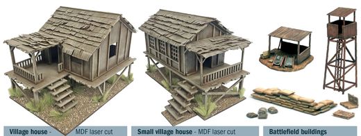Diorama militaire : Guerre du Vietnam - 1/72 - Italeri 06184