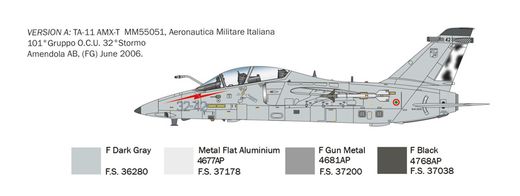 Maquette avion militaire : AMX-T 1/72 - Italeri 1471