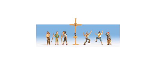 Figurines miniatures :  Randonneurs miniatures - Noch 15874