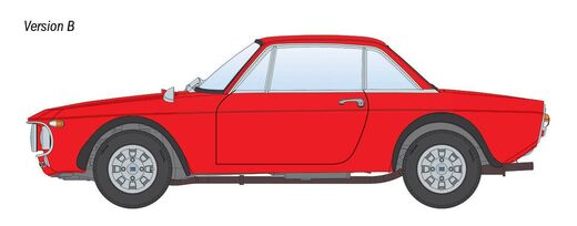 Maquette automobile italienne : Lancia Fulvia Coupé 1.6 HF 1/24 - Italeri 3619  03619