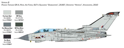 Maquette avion militaire : Tornado GR. 4 - 1:32 - Italeri 02513 2513