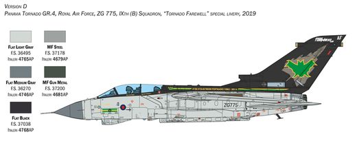 Maquette avion militaire : Tornado GR. 4 - 1:32 - Italeri 02513 2513