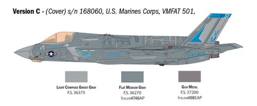 Maquette militaire : F-35B Lightning II 1/48 - Italeri 92810