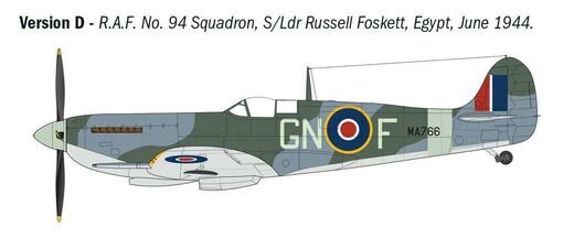 Maquette chasseur militaire : Spitfire Mk. IX Aces 1/48 - Italeri 2843