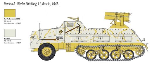 Sd.Kfz.4/1 15cm Panzerwerfer 42 - Italeri 06546