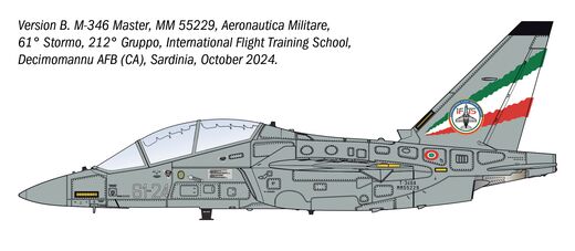 Maquette chasseur militaire : M-346 Master 1/72 - Italeri 1480