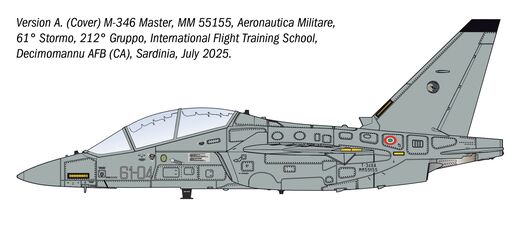 Maquette chasseur militaire : M-346 Master 1/72 - Italeri 1480