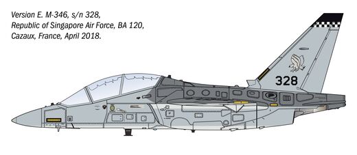 Maquette chasseur militaire : M-346 Master 1/72 - Italeri 1480